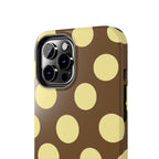 BUTTER YELLOW POLKA