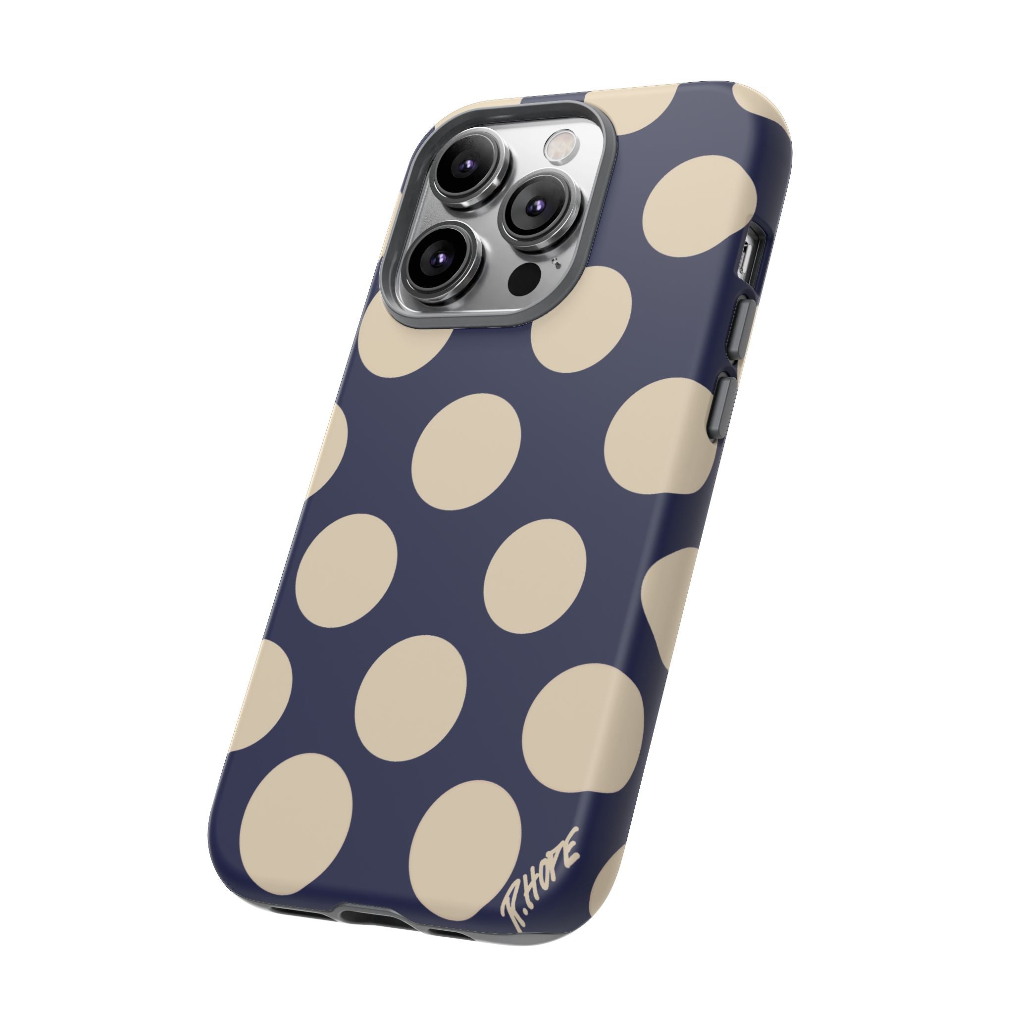 BLUE POLKA