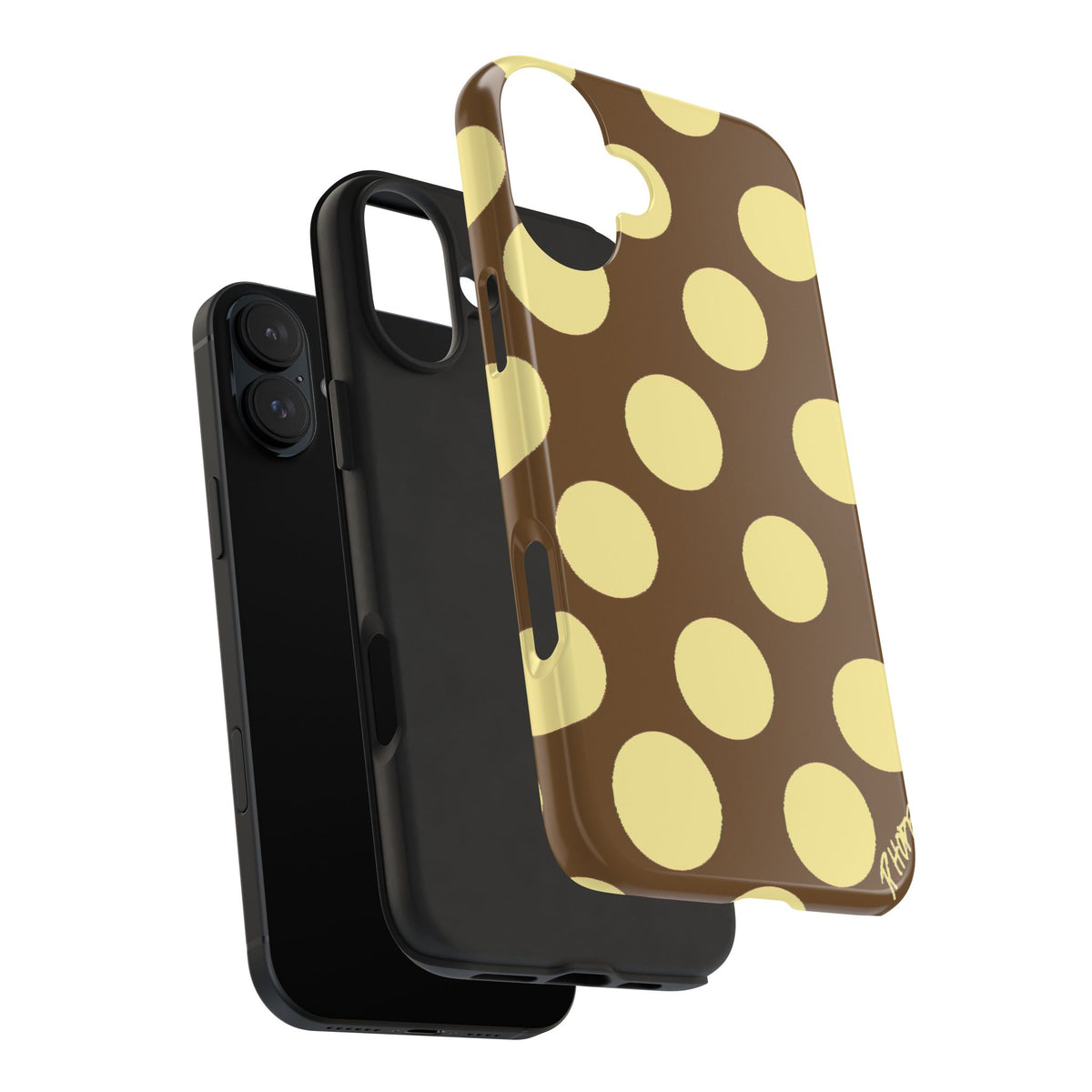 BUTTER YELLOW POLKA