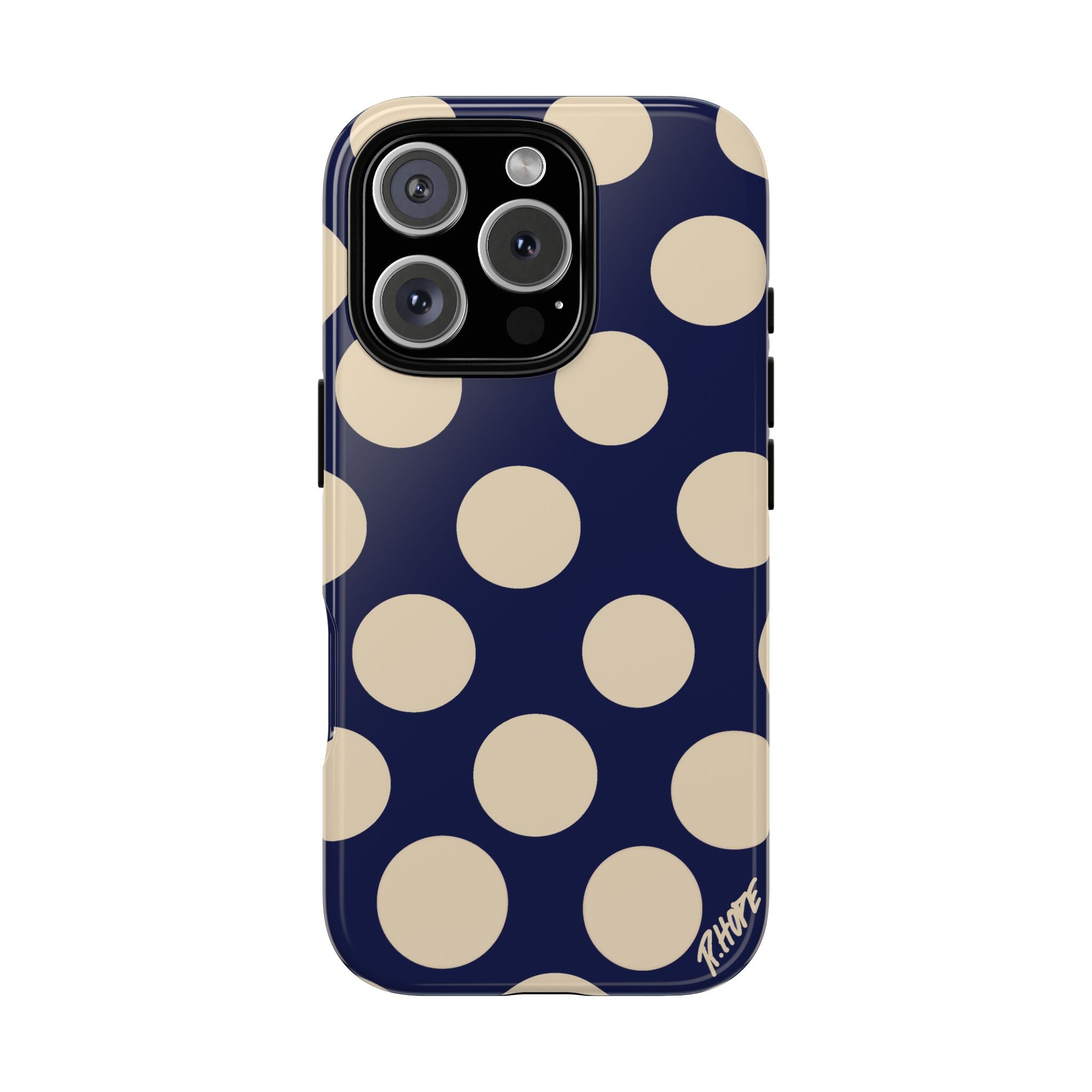BLUE POLKA