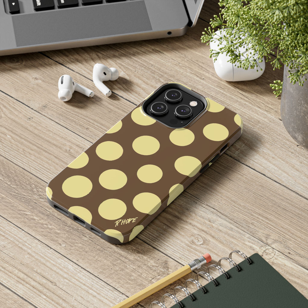 BUTTER YELLOW POLKA