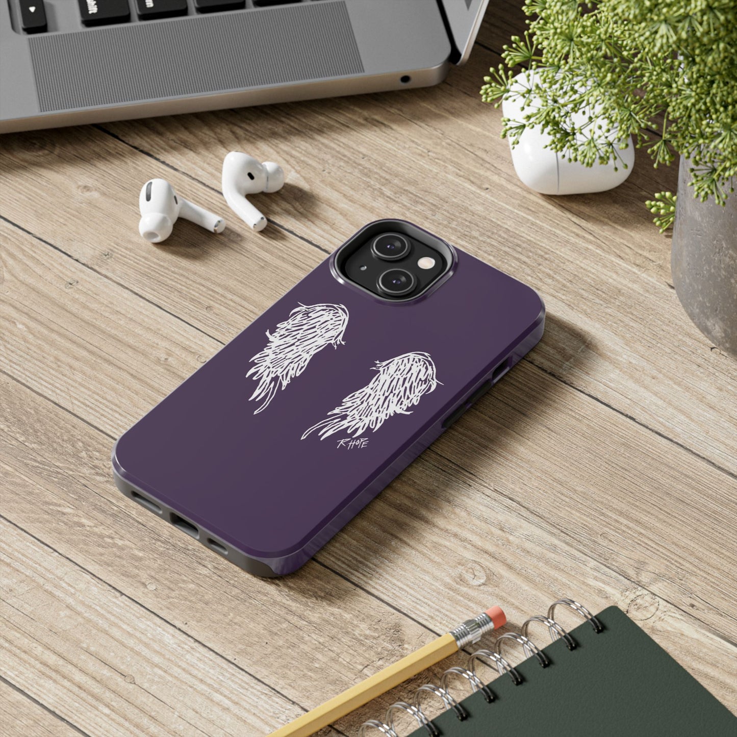 LAVENDER HALO CASE