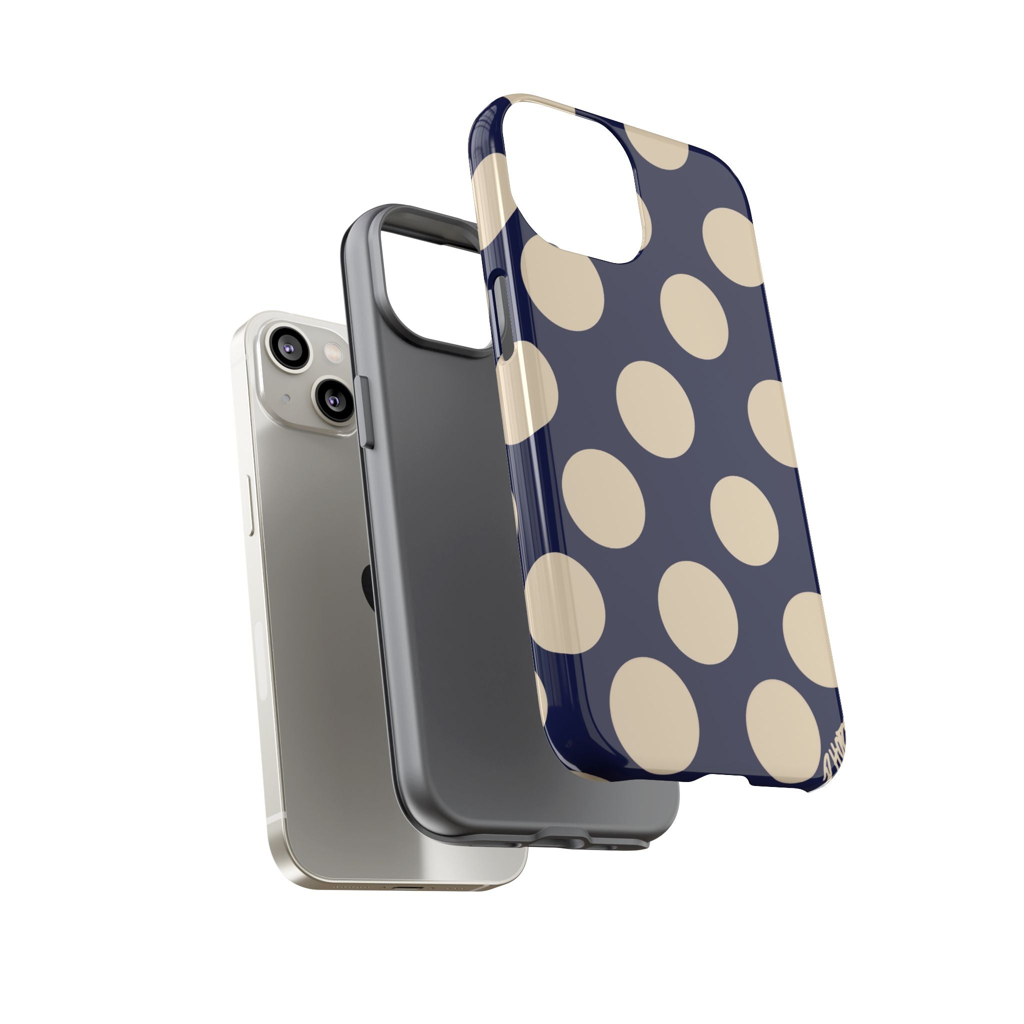 BLUE POLKA