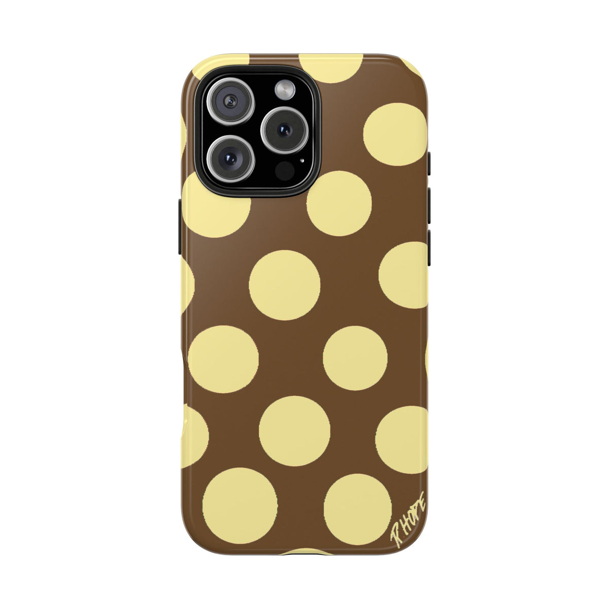 BUTTER YELLOW POLKA