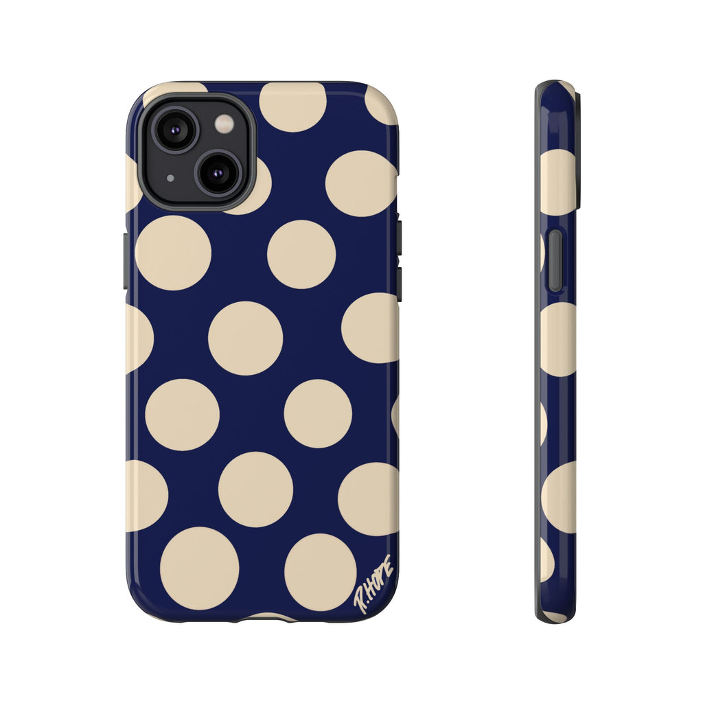 BLUE POLKA