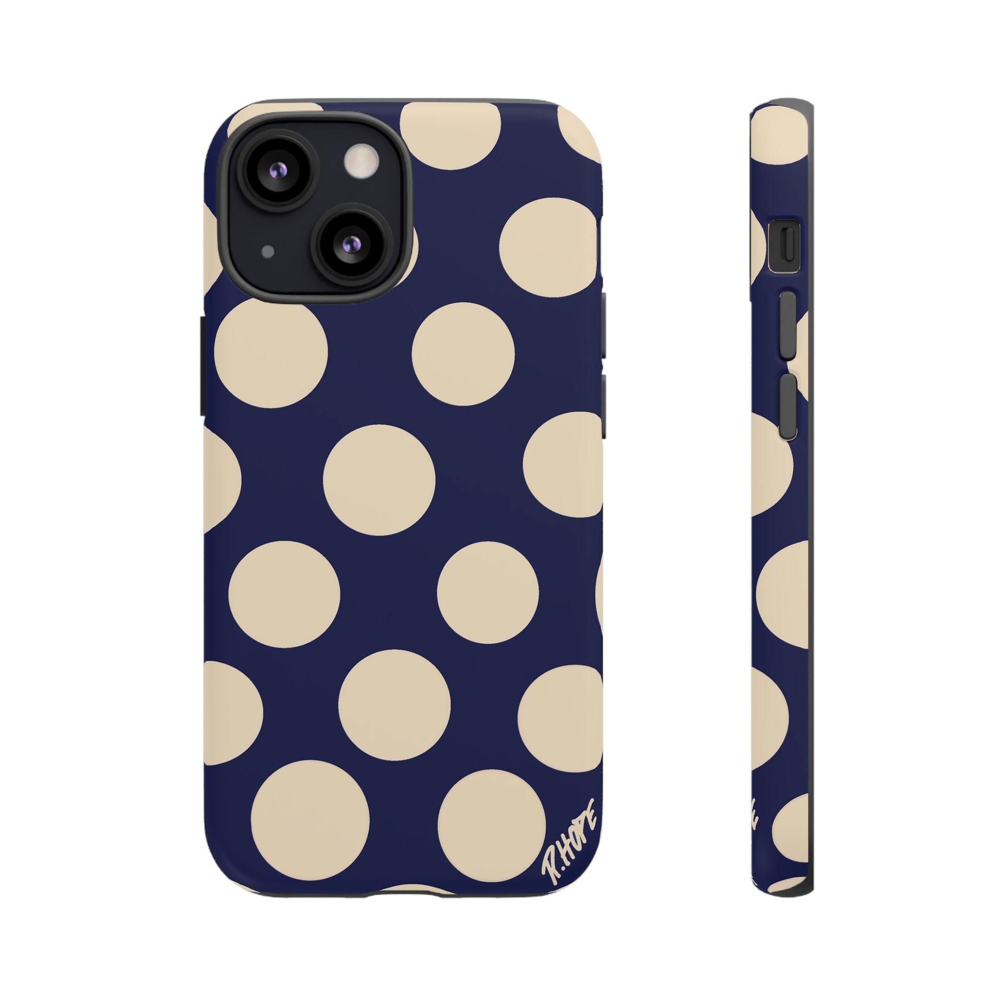 BLUE POLKA