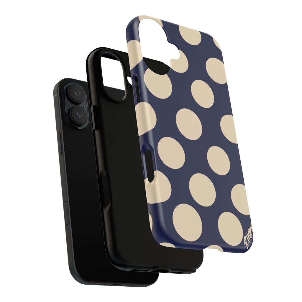 BLUE POLKA
