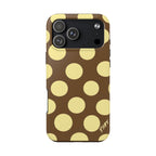 BUTTER YELLOW POLKA