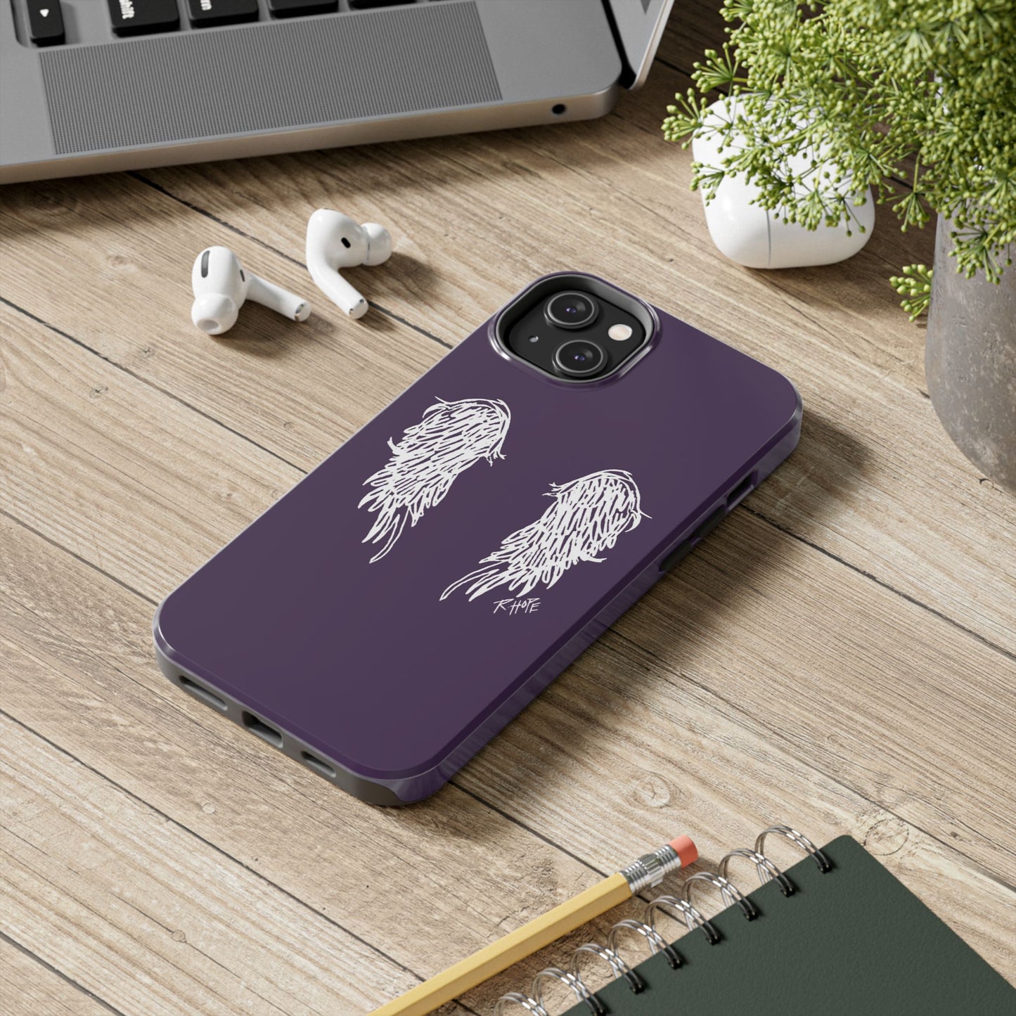 LAVENDER HALO CASE