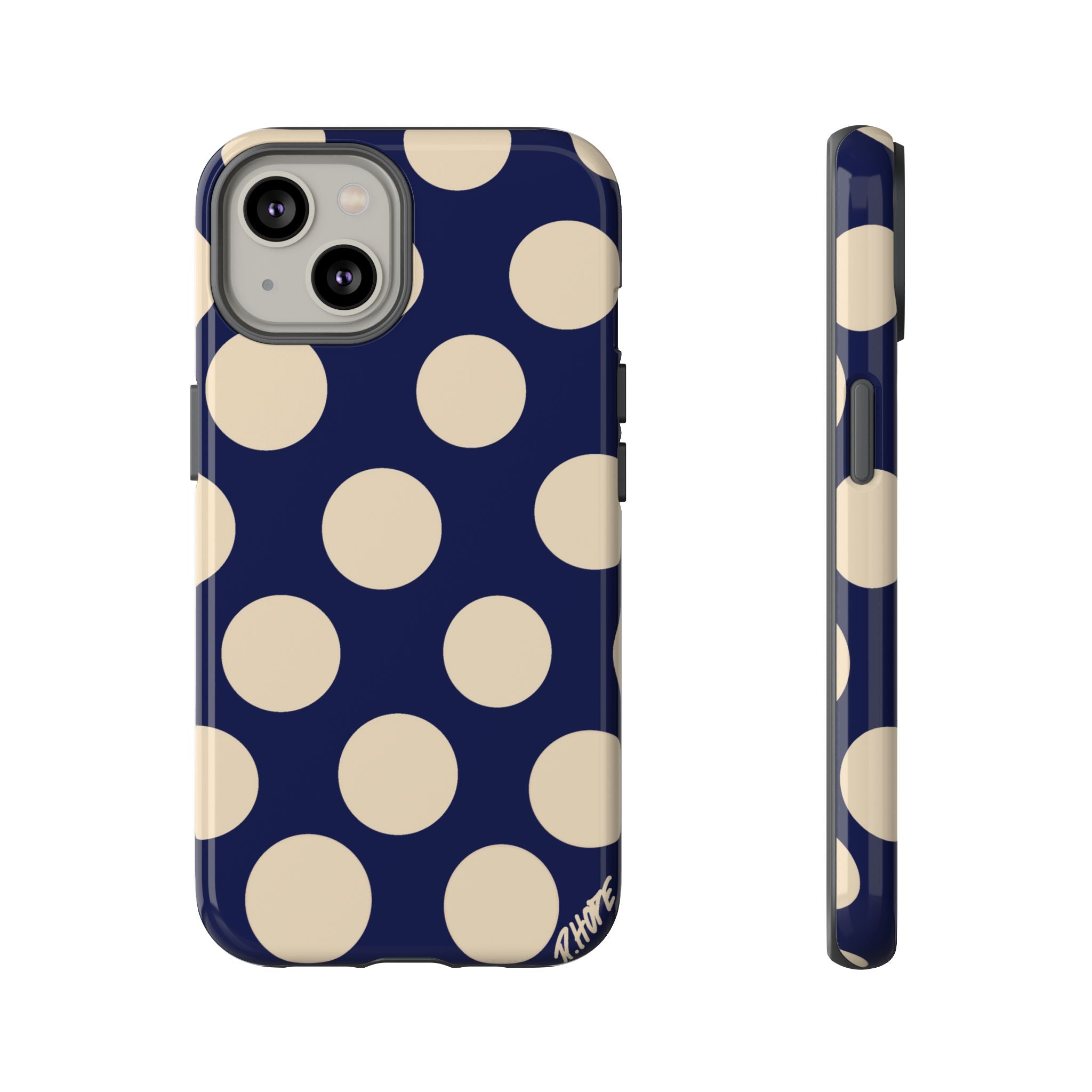 BLUE POLKA