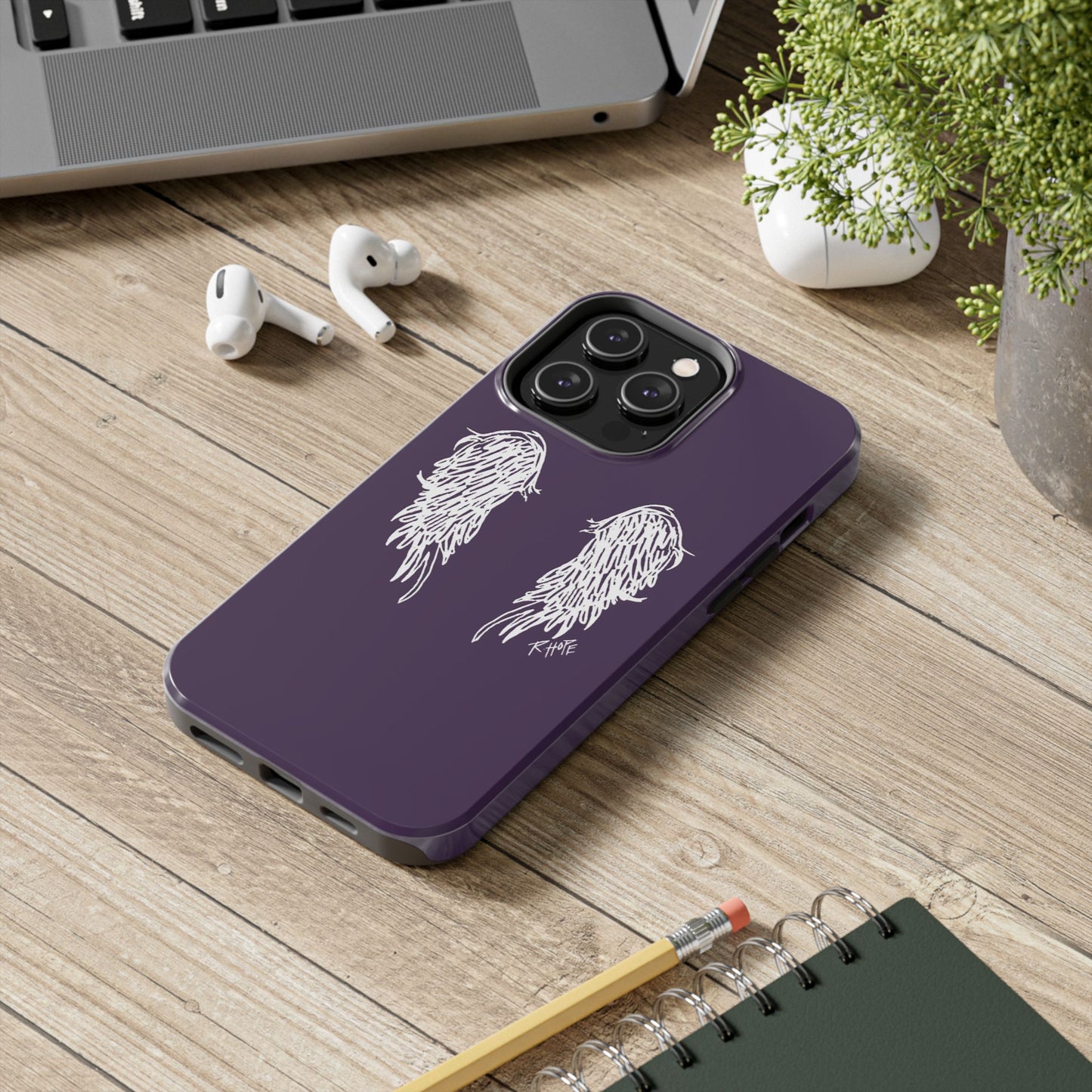 LAVENDER HALO CASE