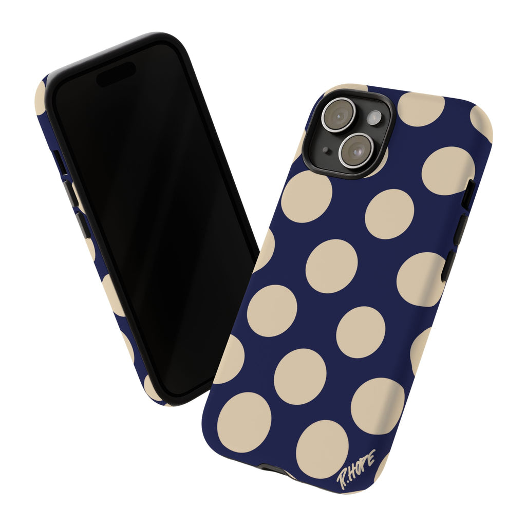 BLUE POLKA
