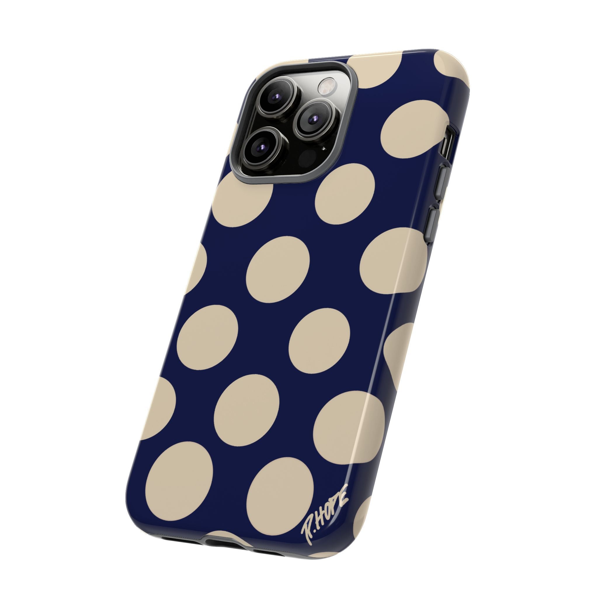 BLUE POLKA