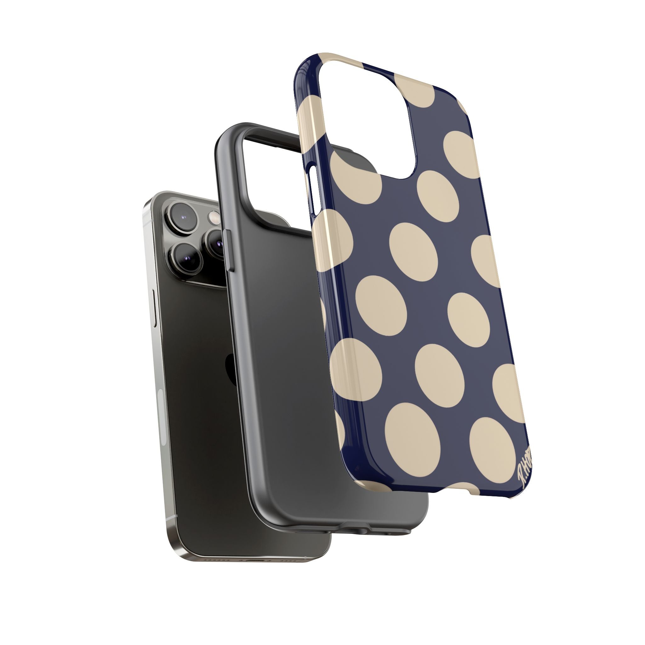 BLUE POLKA