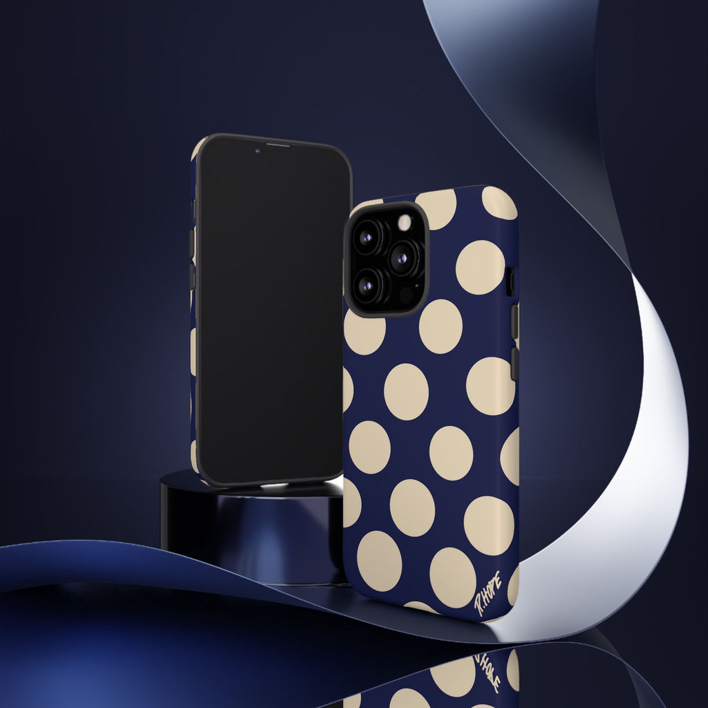 BLUE POLKA