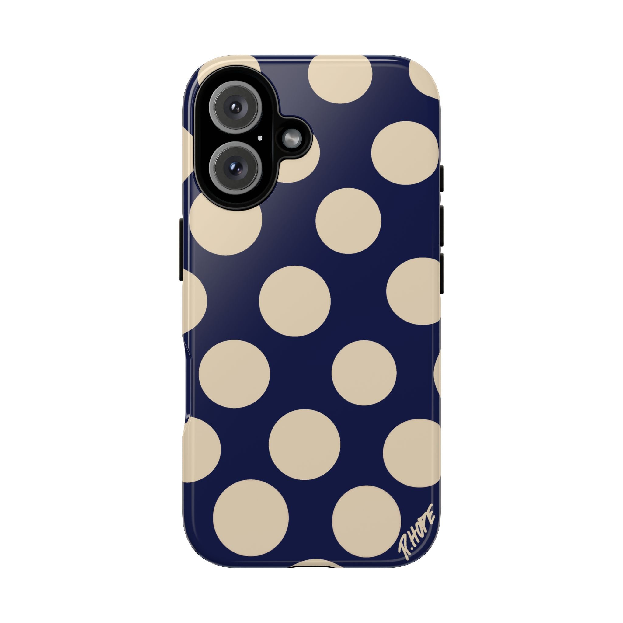 BLUE POLKA