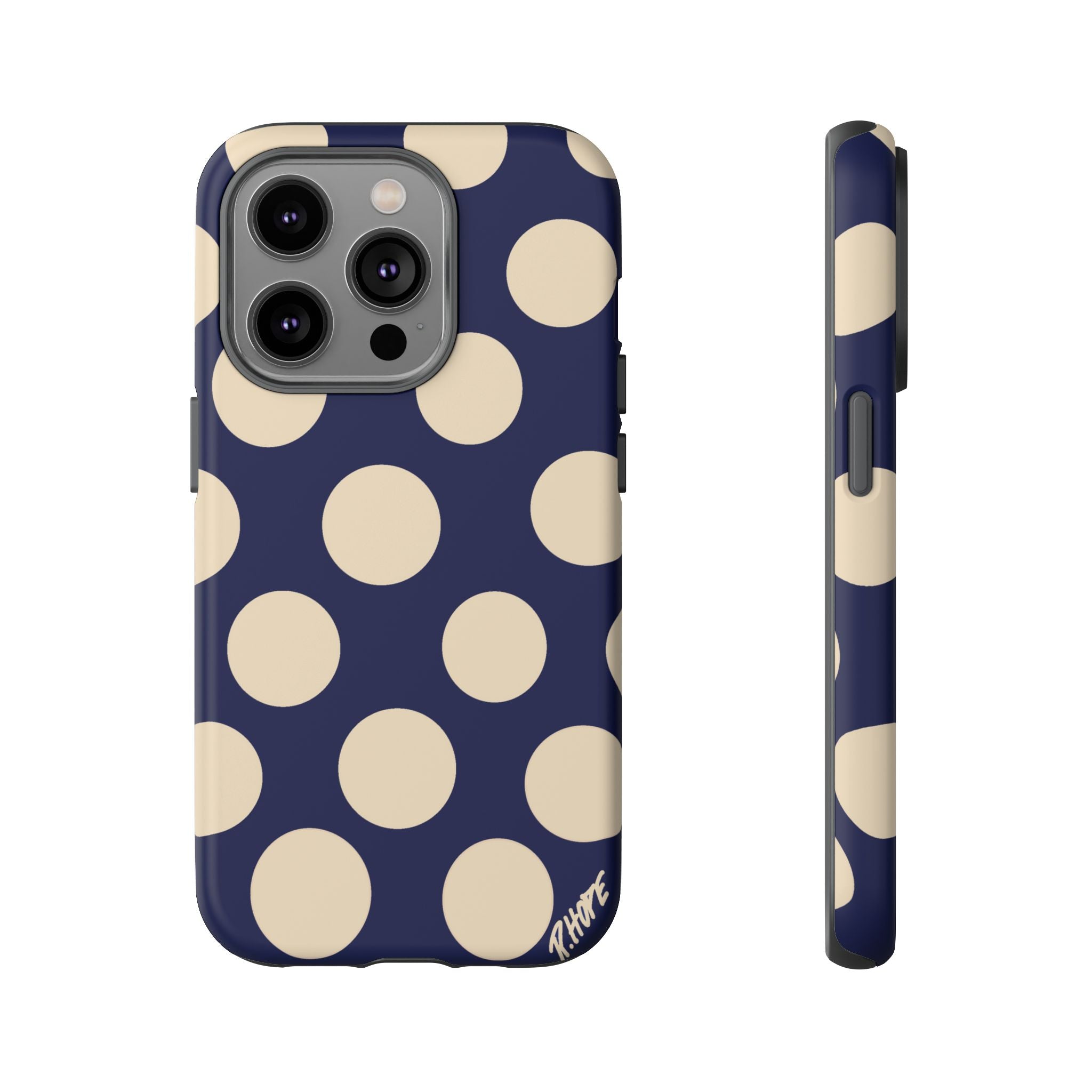 BLUE POLKA