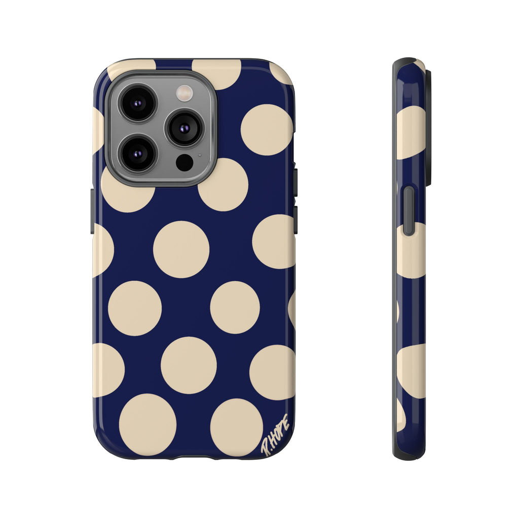 BLUE POLKA