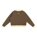 ATHLETIC TWO-TONE MOCKNECK