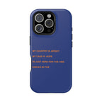 JUST HERE FOR THE VIBE CASE