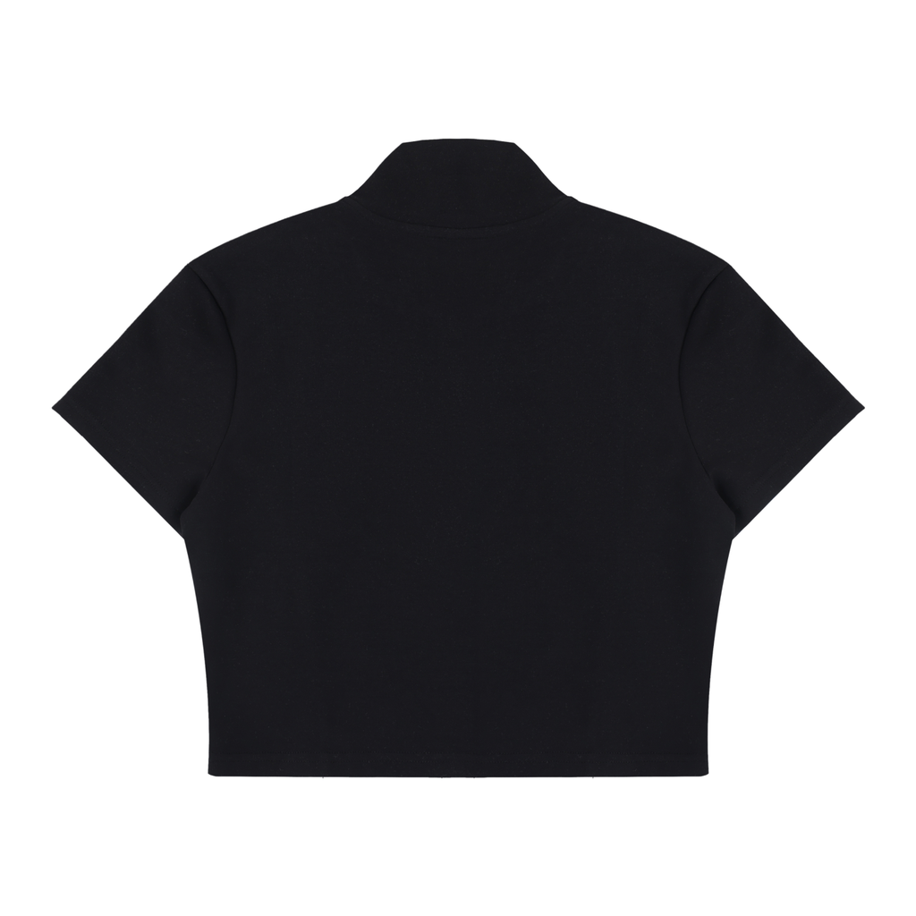 TENNIS CROPPED ZIP UP