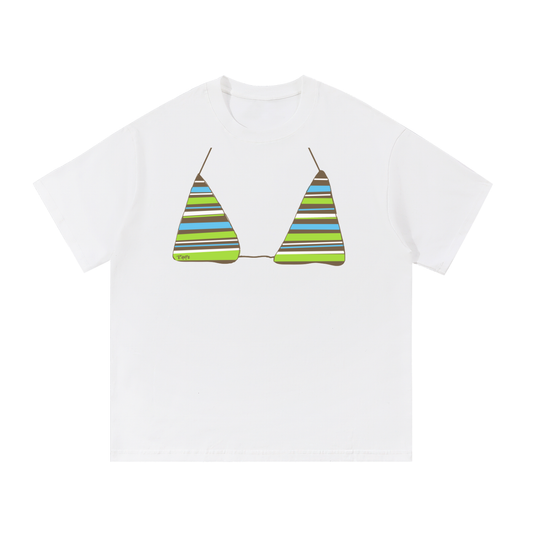 LIME BIKINI TEE