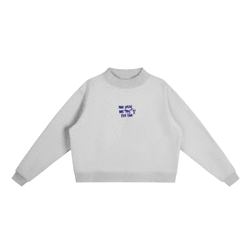 JERSEY LOVE MOCKNECK
